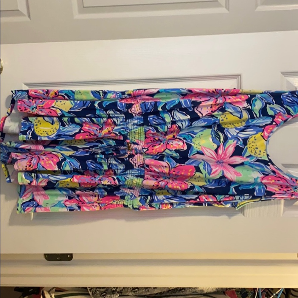 lily pulitzer tala romper size xl